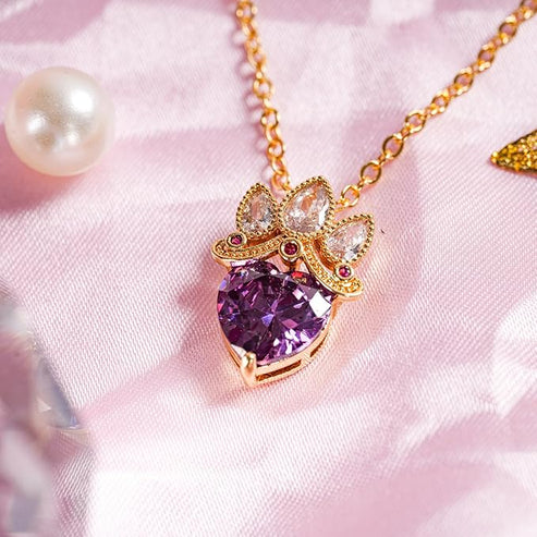 Collar Rapunzel | Baño de Oro + Tarjeta y Caja Premium Gratis ✨👑