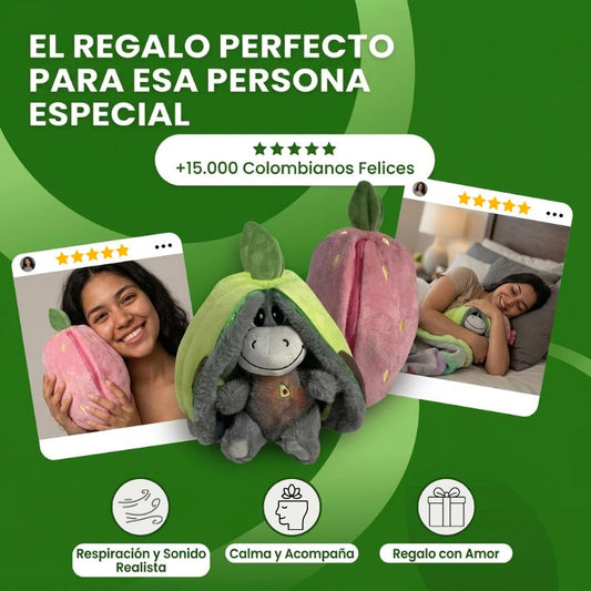 Peluche Fruta Burrito con Respiración y Sonido - Felpy™