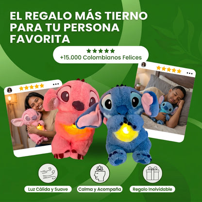 Peluche Stitch con Respiración y Sonido - Felpy™
