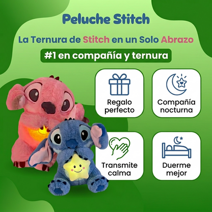 Peluche Stitch con Respiración y Sonido - Felpy™